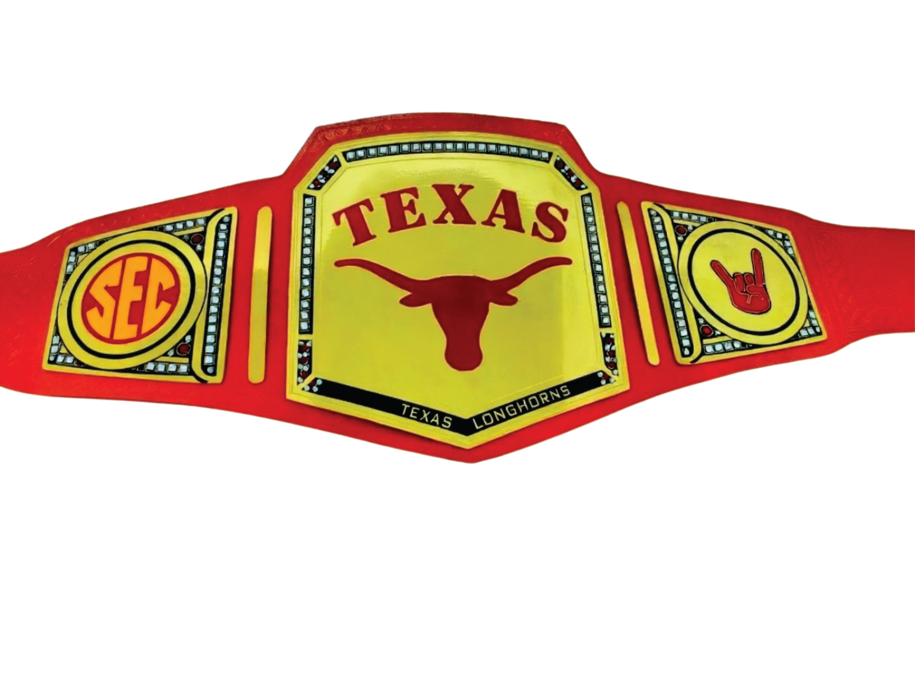 Texas Longhorns Football NCAA Championship Belt Championship Belt Store