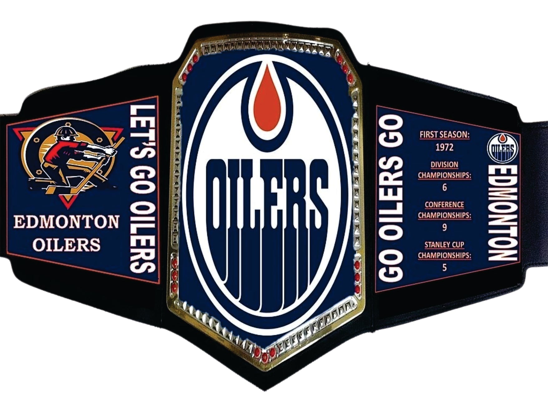 Detroit Red Wings WWE Legacy Title Belt Championship Belt Store