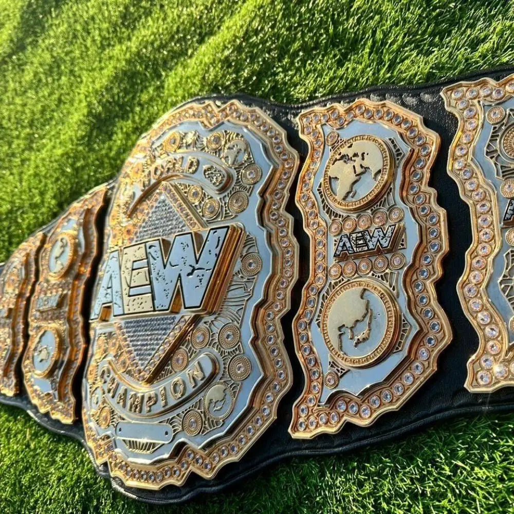 AEW Champion HEAVYWEIGHT CNC MADE CHAMPIONSHIP BELT Championship Belt Store