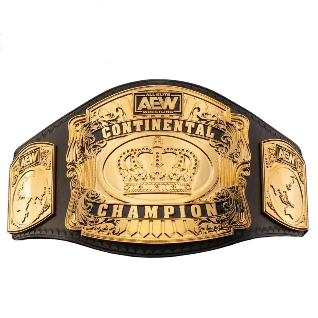 AEW Continental Champion Replica Belt – Gold Wrestling Title Championship Belt Store
