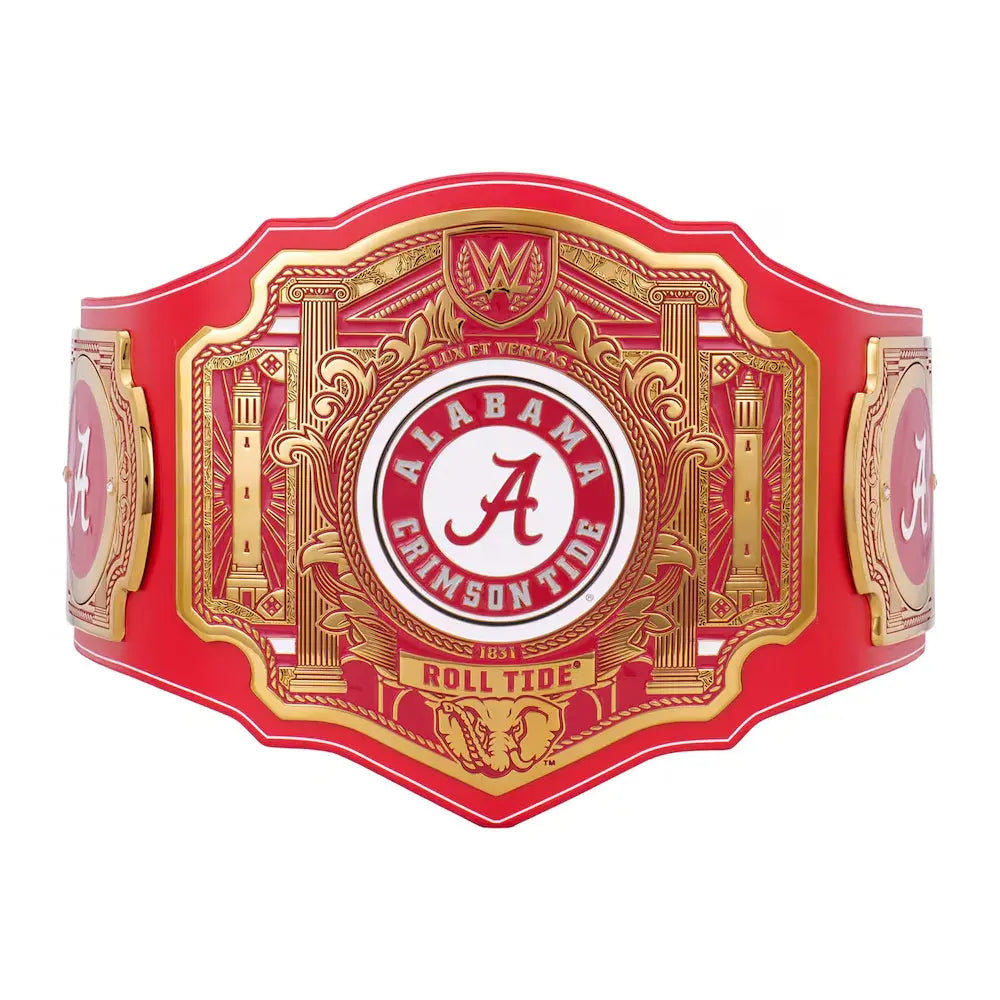 Alabama Crimson Tide WWE Legacy Title Belt Championship Belt Store