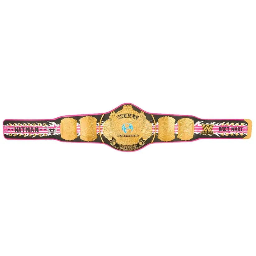 WWE Heavy Champion Bret Hart World Wide Wrestling Championship Belt Championship Belt Store