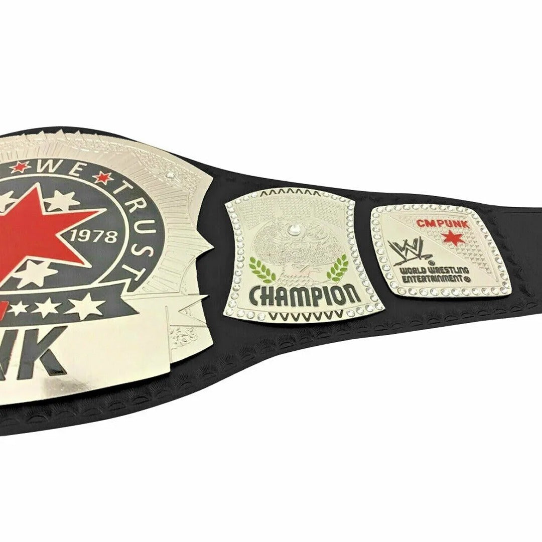 WWE CM PUNK WRESTLING CHAMPIONSHIP BELT Championship Belt Store