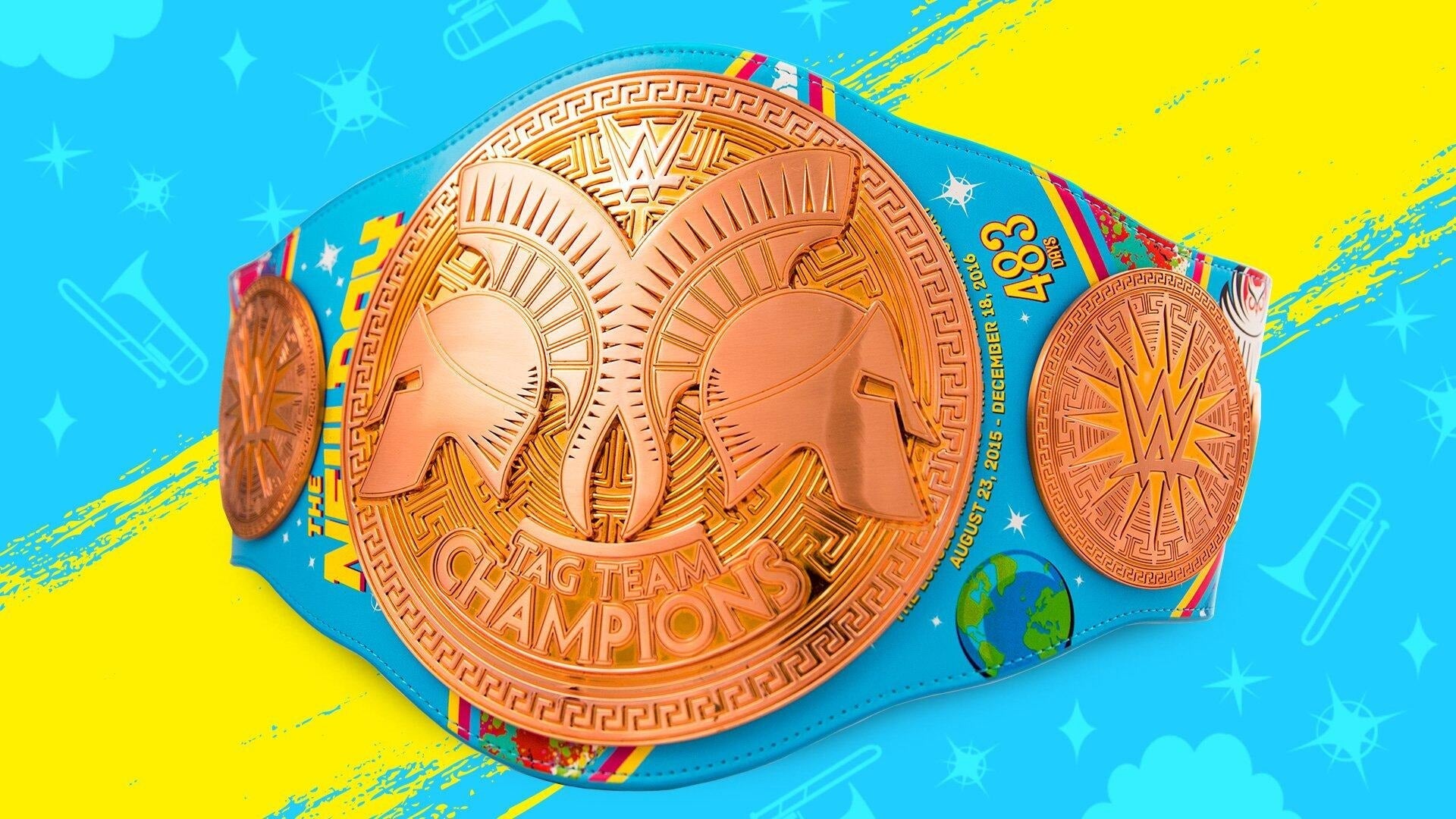 New Day Tag Team Championship Wrestling Title Belt Championship Belt Store
