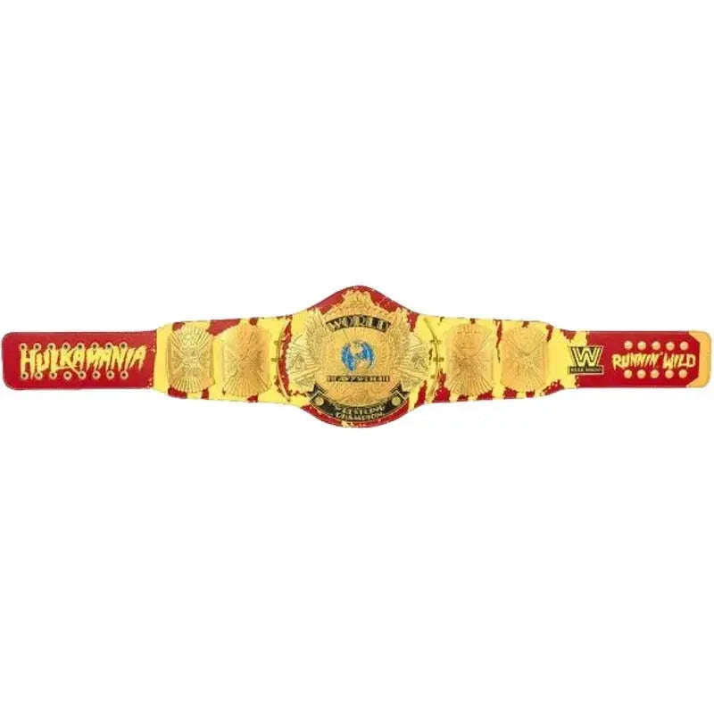 Hulk Hogan Hulkamania Customized Championship Championship Belt Store
