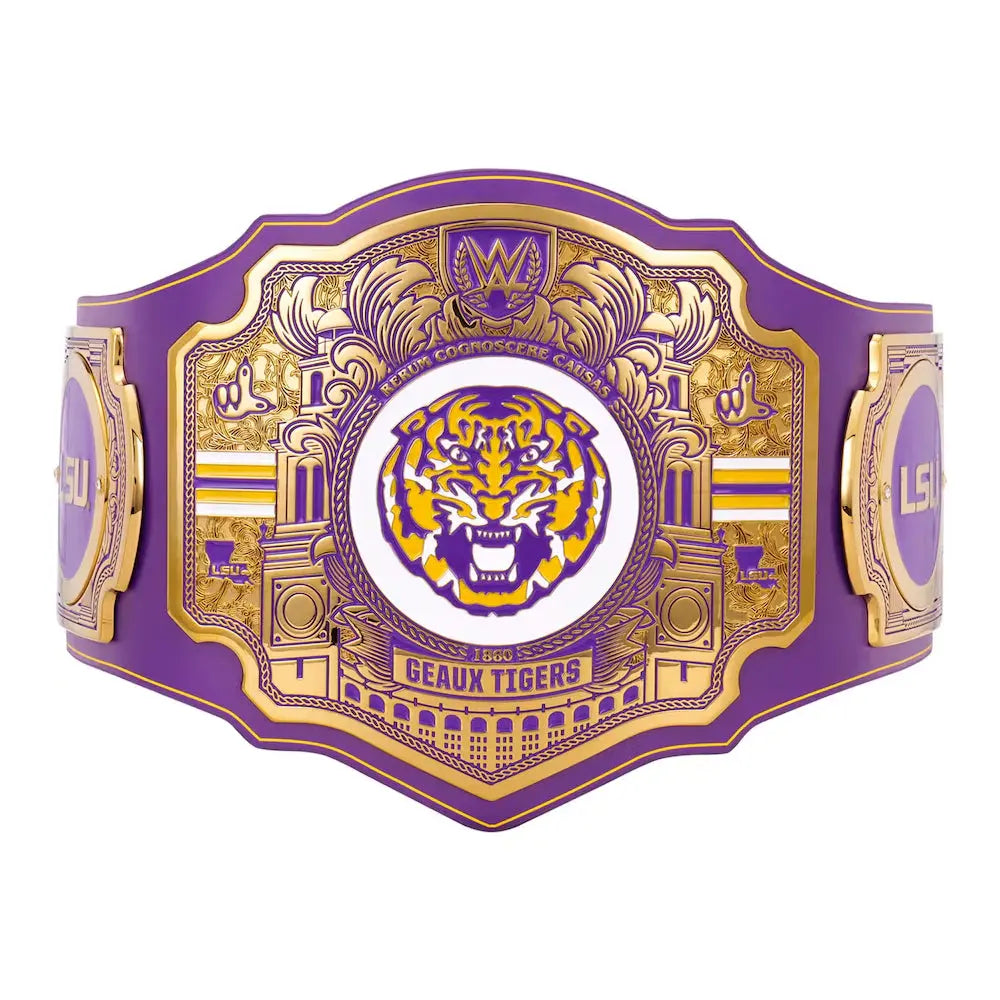 LSU Tigers WWE Legacy Title Belt Championship Belt Store