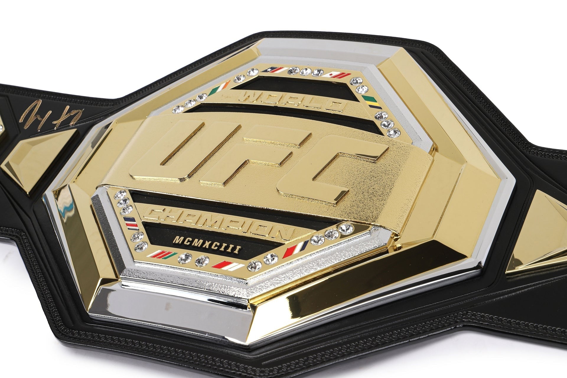 Max Holloway Signed 1-of-1 UFC Legacy Championship Replica Belt Championship Belt Store