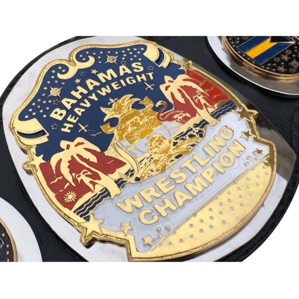 NWA Bahamas Bahamian Heavyweight Wrestling Champion Belt Islands Florida Championship Championship Belt Store