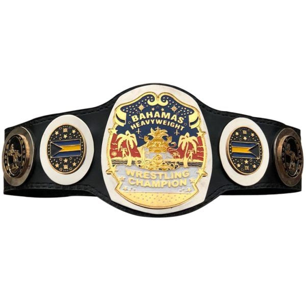 NWA Bahamas Bahamian Heavyweight Wrestling Champion Belt Islands Florida Championship Championship Belt Store