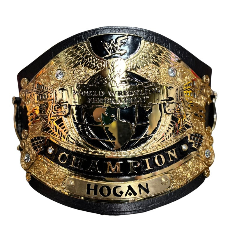 Hulk Hogan Undisputed World Heavyweight Championship Title Belt Replica Autographed Championship Belt Store
