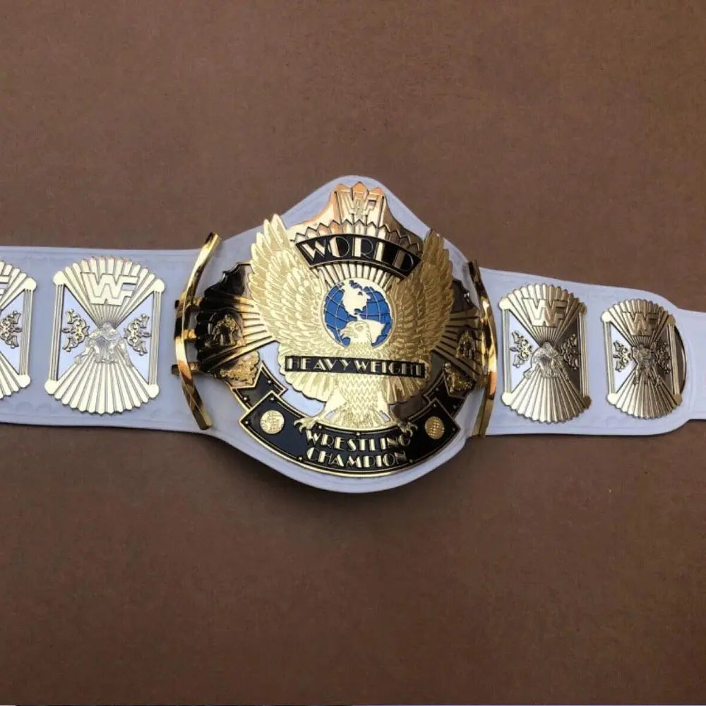 WHITE WINGED EAGLE DUAL PLATED CNC HD CHAMPIONSHIP BELT Championship Belt Store