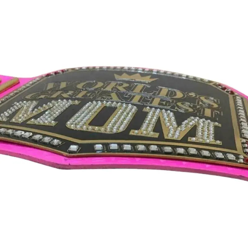 World’s Greatest Mom Wrestling Championship Belt Championship Belt Store