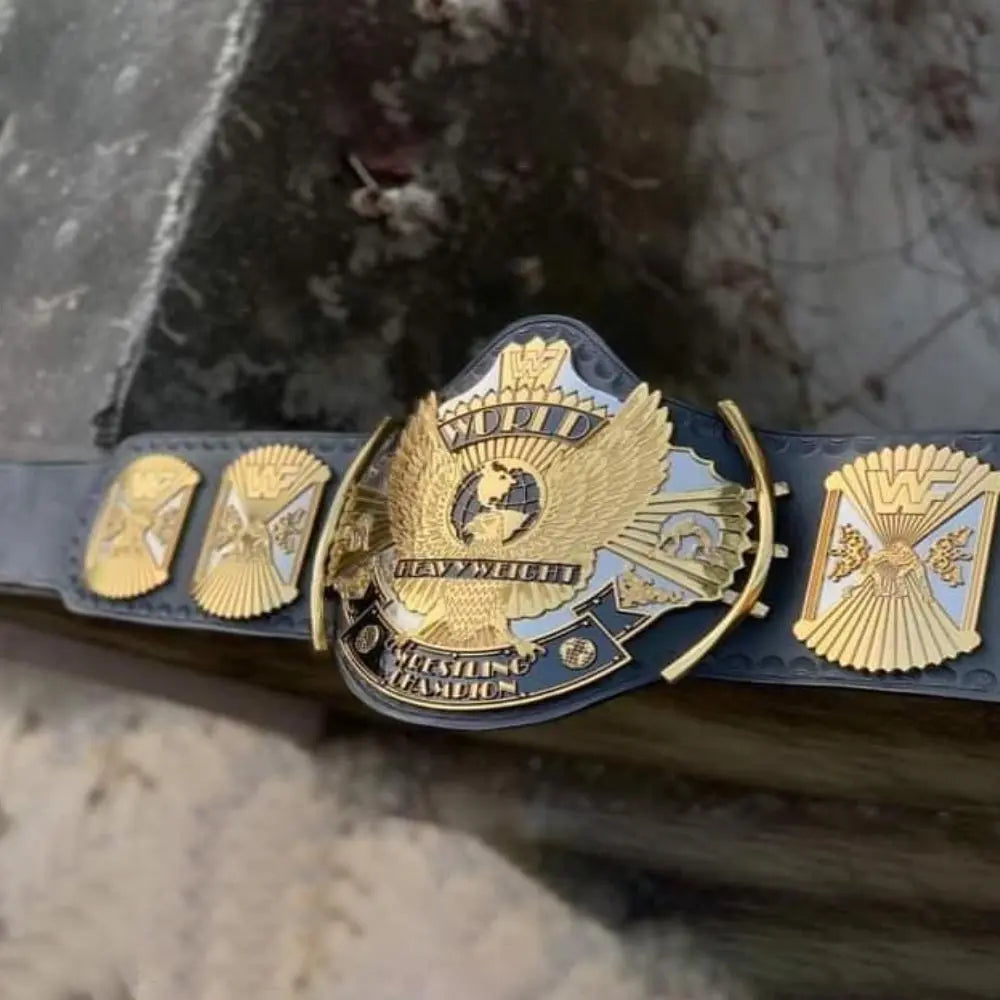 WWF WINGED EAGLE DUAL PLATED CNC HD CHAMPIONSHIP BELT Championship Belt Store