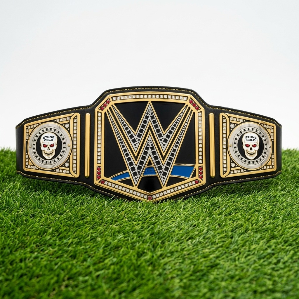 Stone Cold Championship Replica Title Belt
