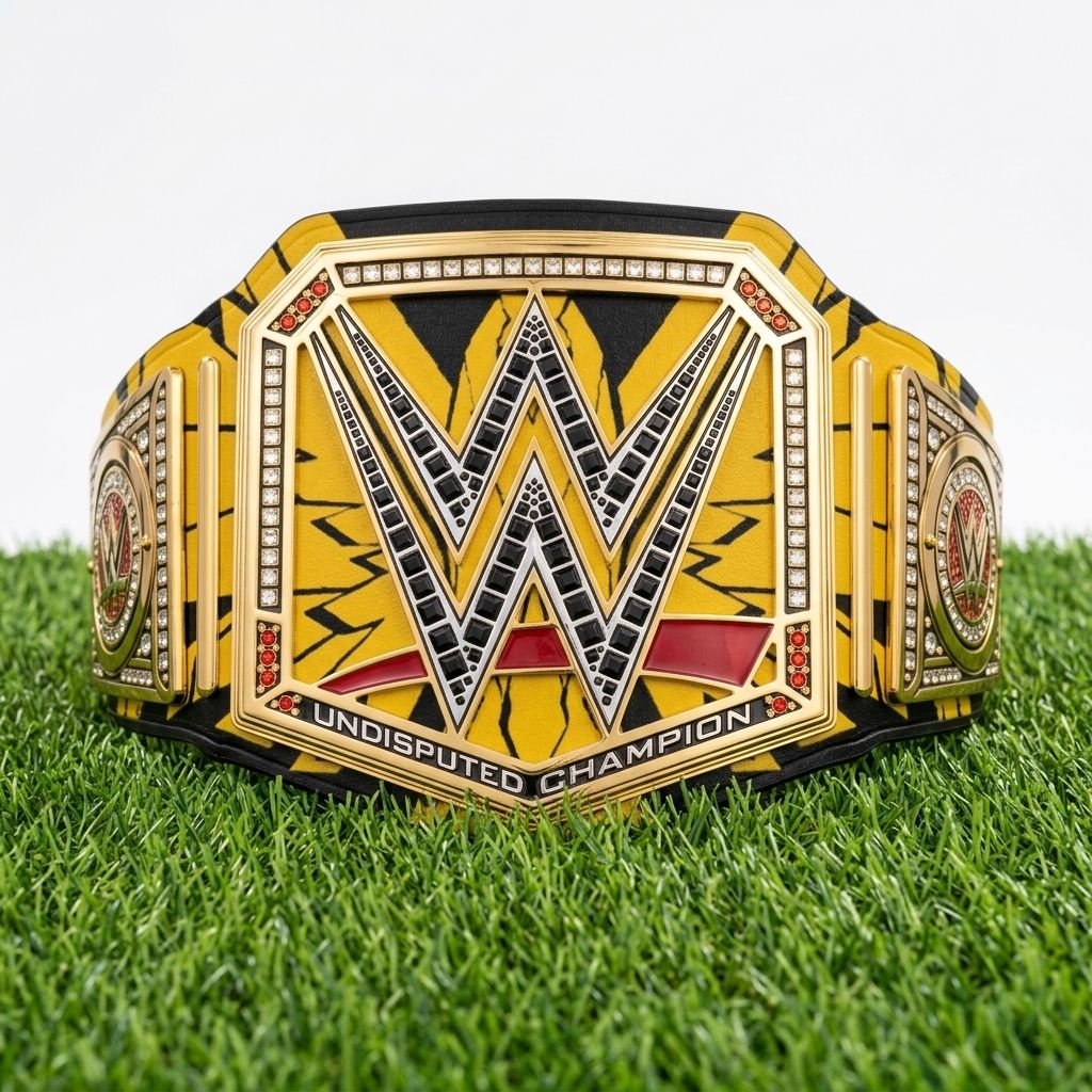 Logan Paul Custom Universal Heavyweight Championship Belt