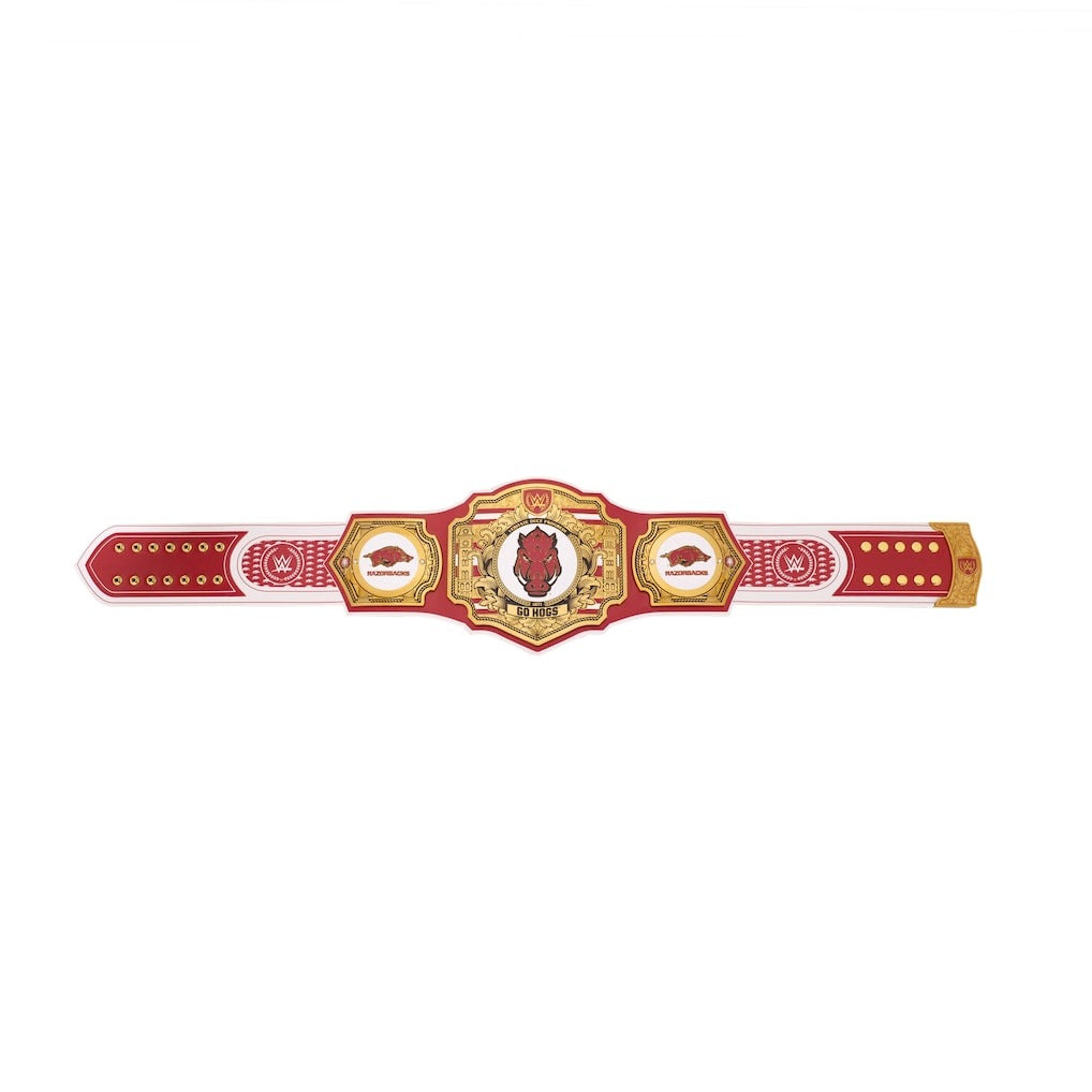Arkansas Razorbacks WWE Legacy Title Belt Championship Belt Store