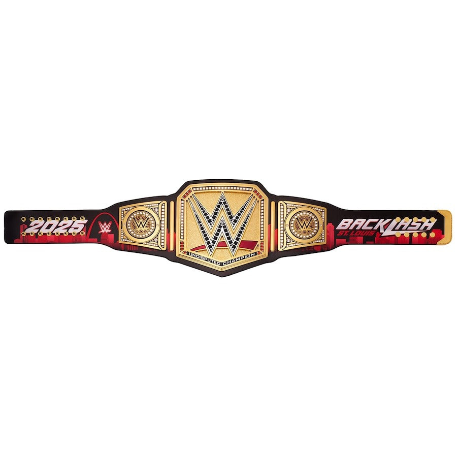 Backlash 2025 St. Louis Undisputed Championship Title Belt