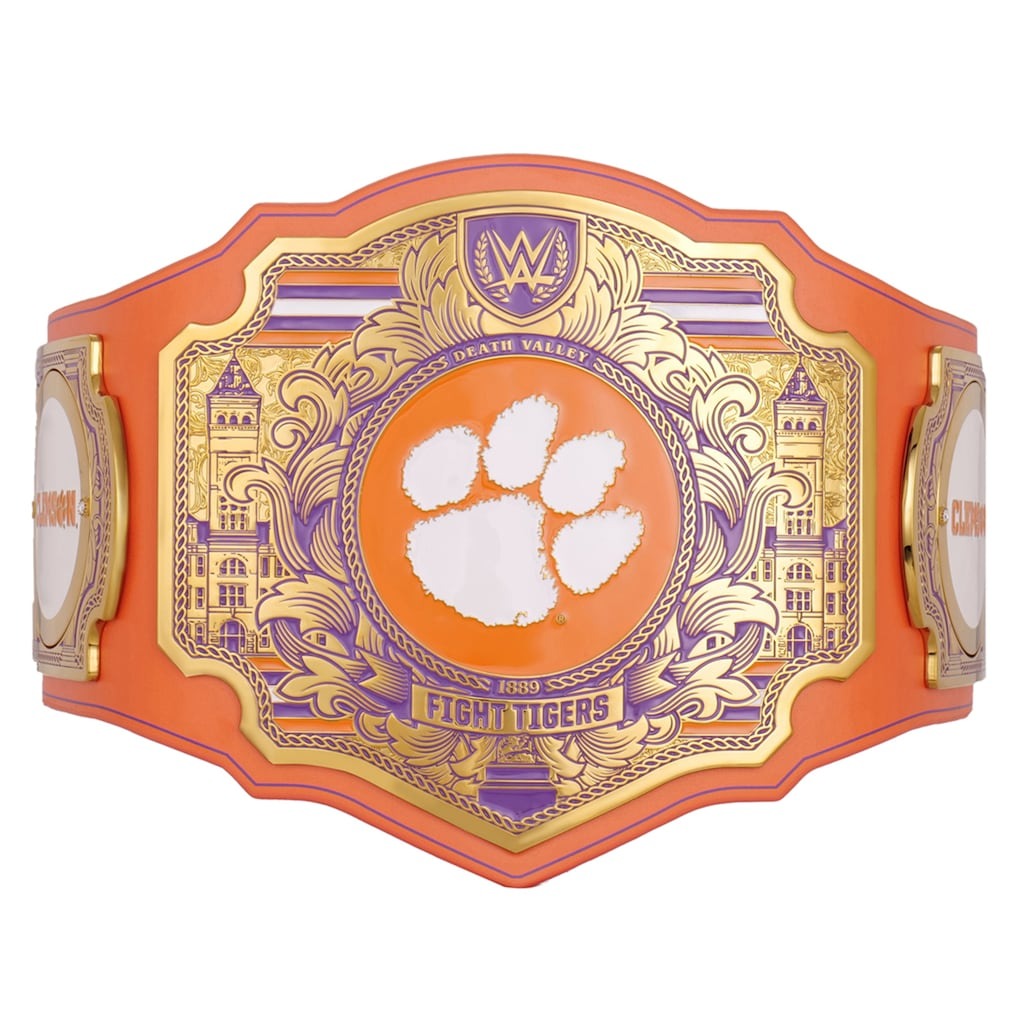 Clemson Tigers WWE Legacy Title Belt Championship Belt Store