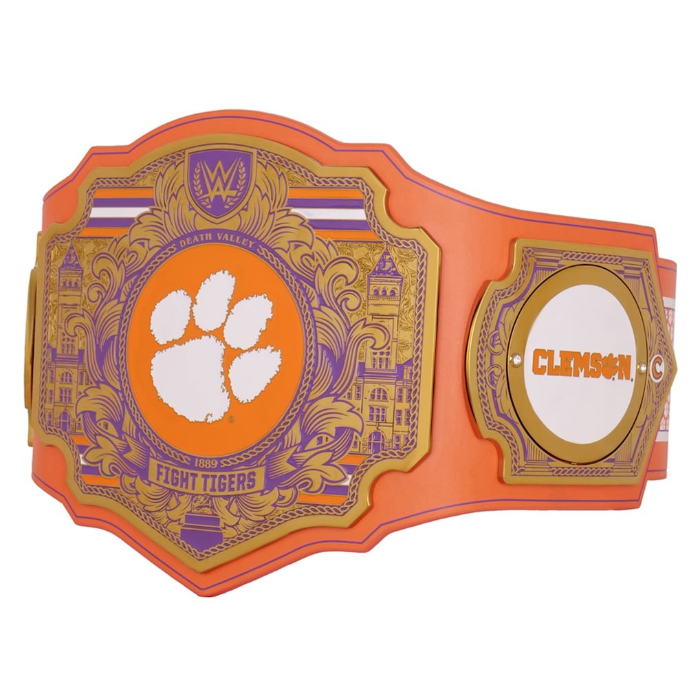Clemson Tigers WWE Legacy Title Belt Championship Belt Store