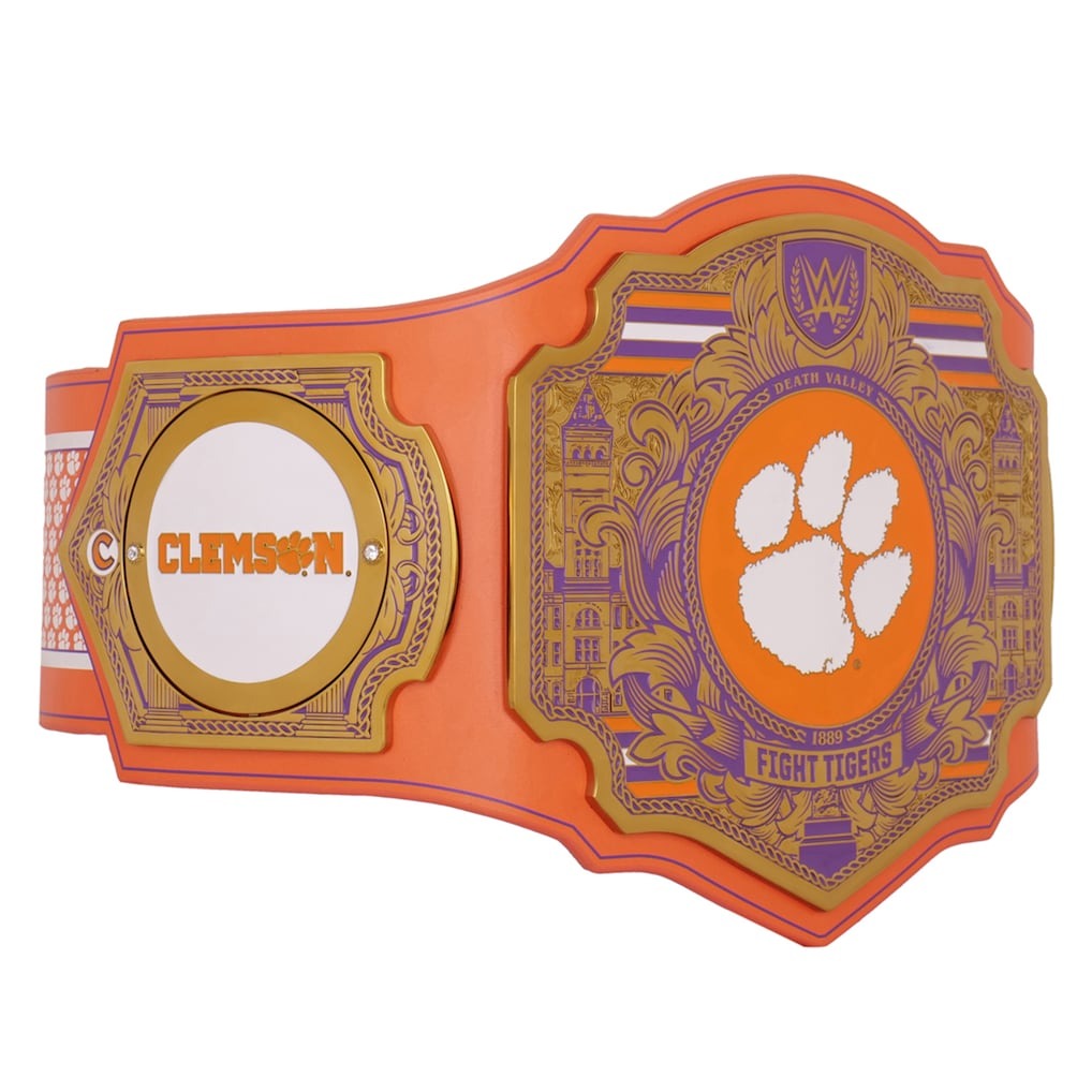 Clemson Tigers WWE Legacy Title Belt Championship Belt Store