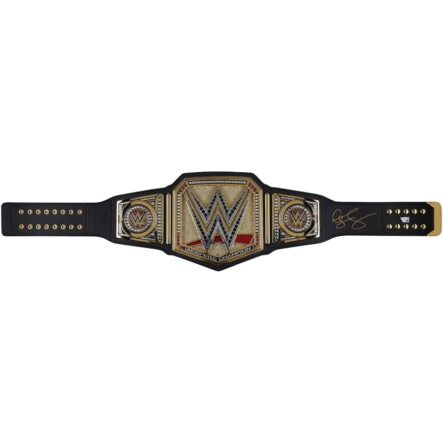 Cody Rhodes Autographed Undisputed WWE Universal Championship Replica Title Belt Championship Belt Store