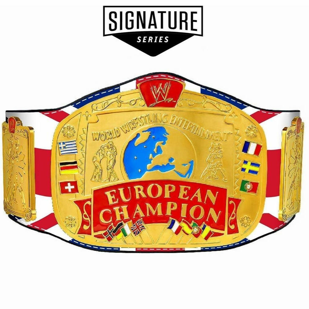 Europeon Signature Series Championship Replica Title Championship Belt Store