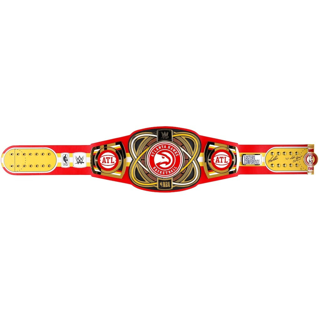 Dominique Wilkins Atlanta Hawks Autographed WWE Legacy Title Belt Championship Belt Store