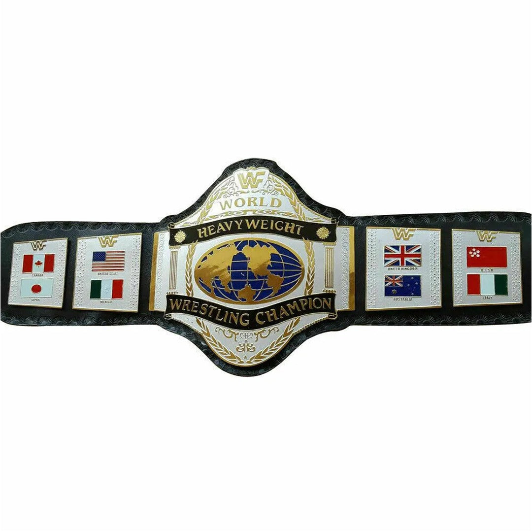 WWF HULK HOGAN 86 WORLD HEAVYWEIGHT WRESTLING CHAMPIONSHIP BELT REPLICA Championship Belt Store
