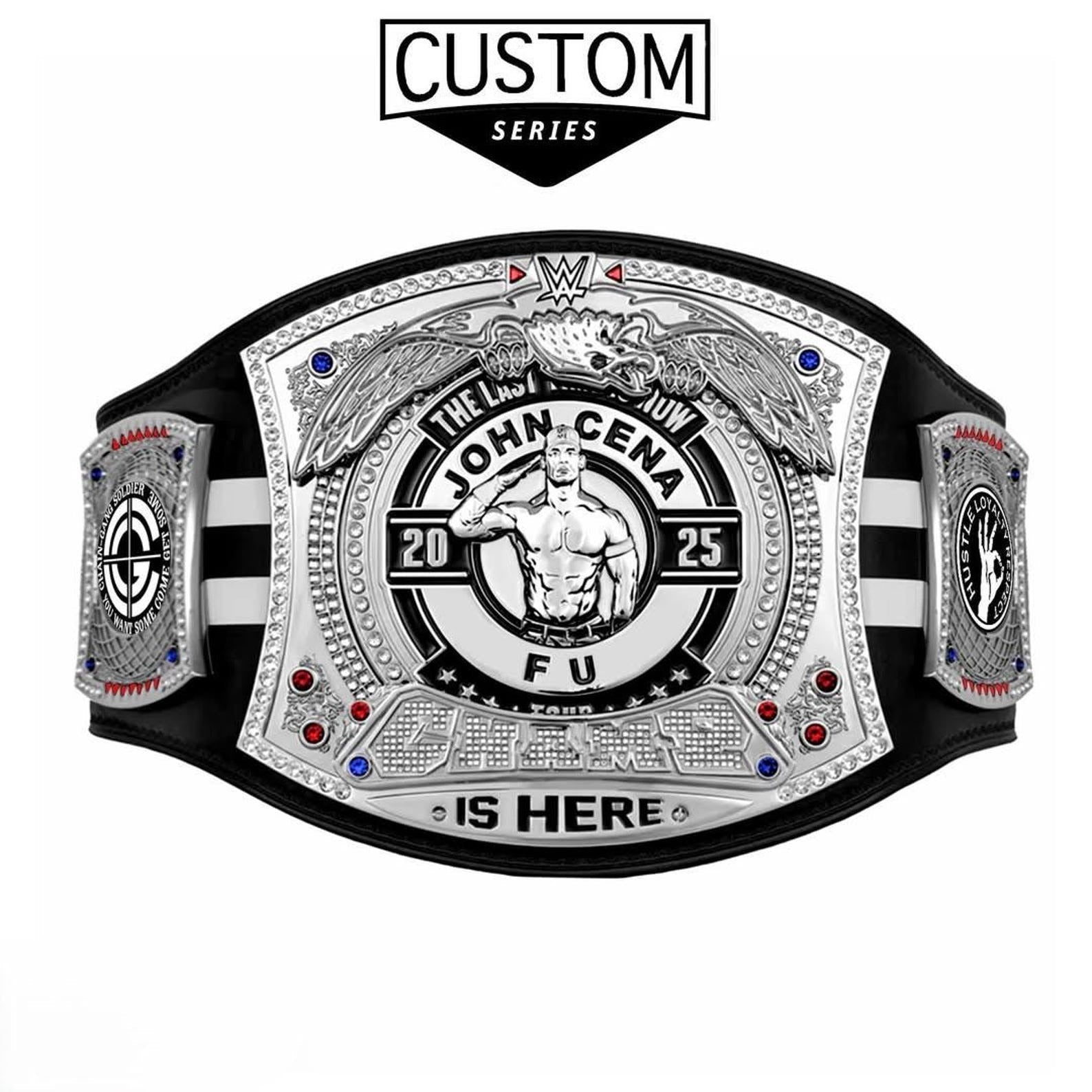 John Cena Custom Spinner Belt – Collector's Championship Belt Store