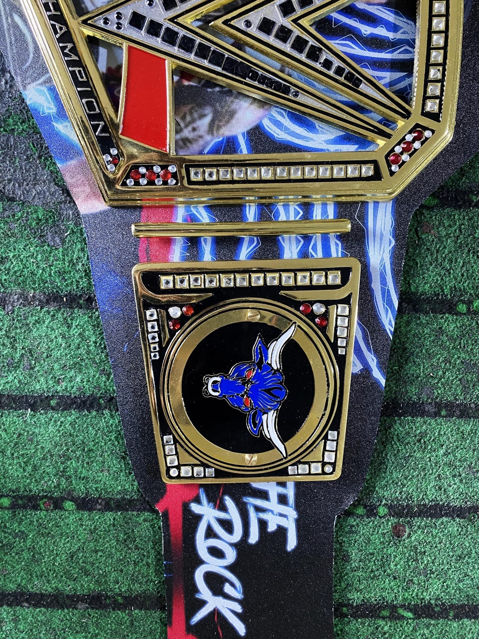 The Rock Custom Undisputed World Wrestling Championship Belt Championship Belt Store