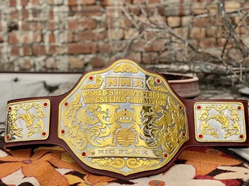 Nwa Big Gold Heavyweight championship Belt Championship Belt Store