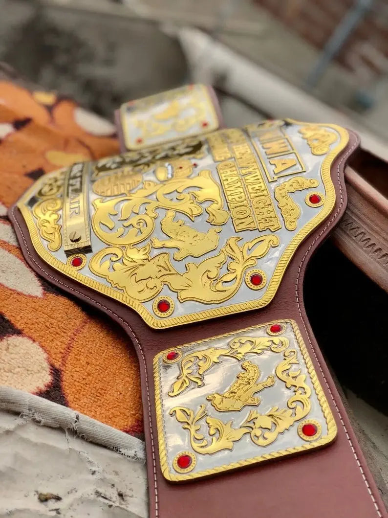 Nwa Big Gold Heavyweight championship Belt Championship Belt Store