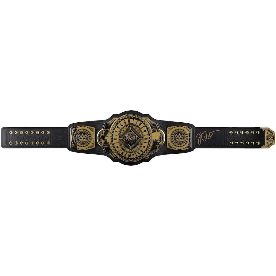Jey Uso WWE Intercontinental Championship Replica Title Belt Championship Belt Store