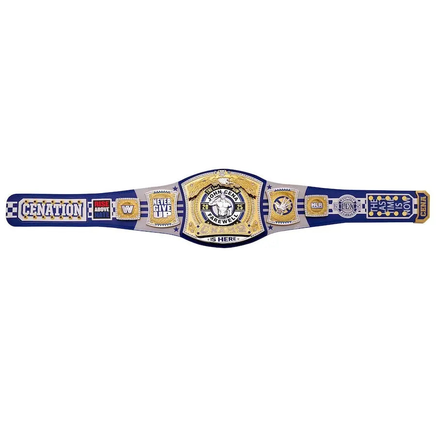 John Cena Farewell Tour 2025 Lexington Championship Title Championship Belt Store