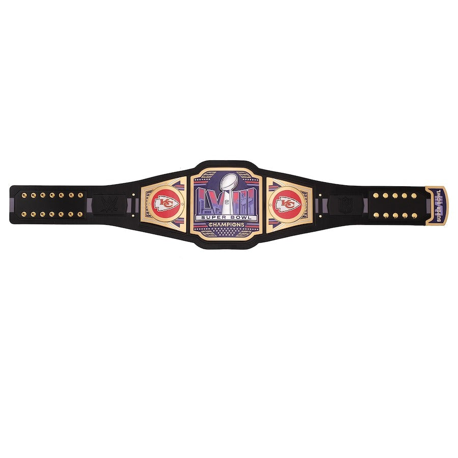 Kansas City Chiefs Super Bowl LVIII Champions WWE Legacy Title Belt Championship Belt Store