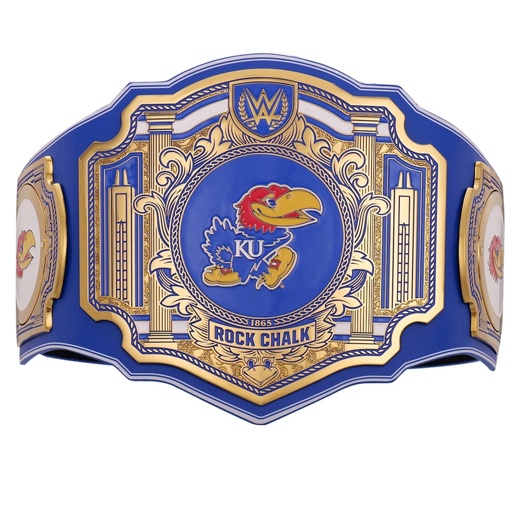 Kansas Jayhawks WWE Legacy Title Belt Championship Belt Store
