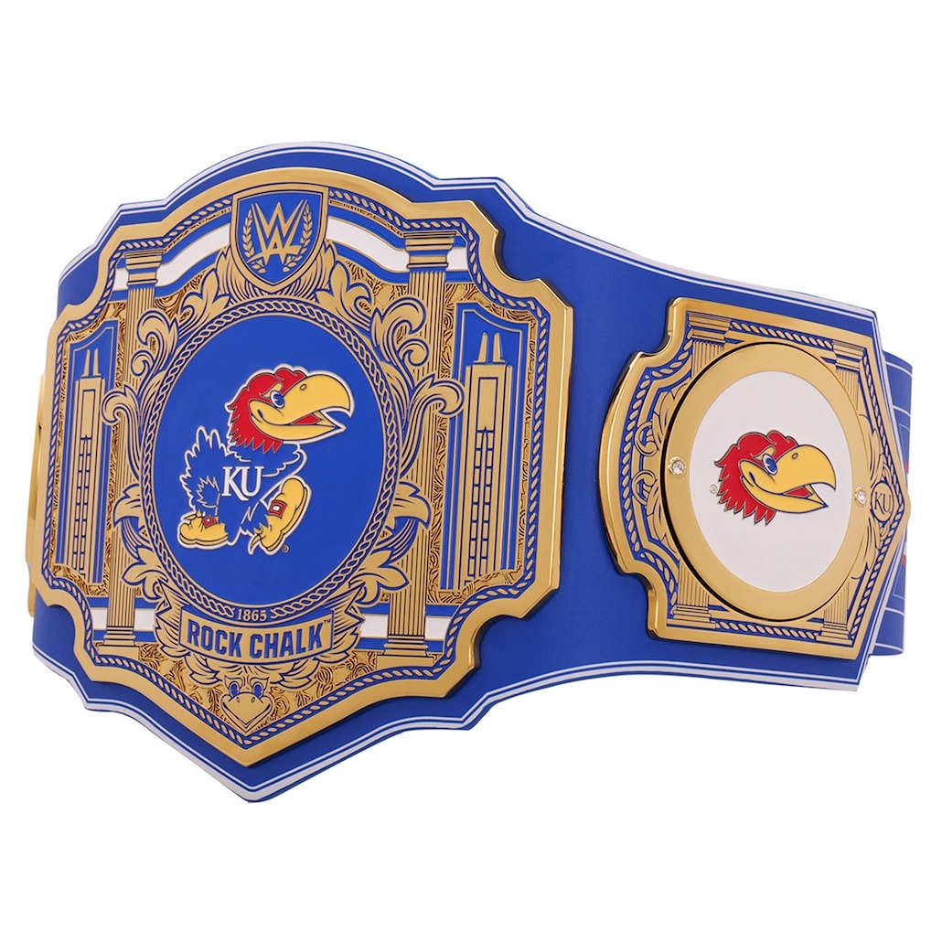 Kansas Jayhawks WWE Legacy Title Belt Championship Belt Store