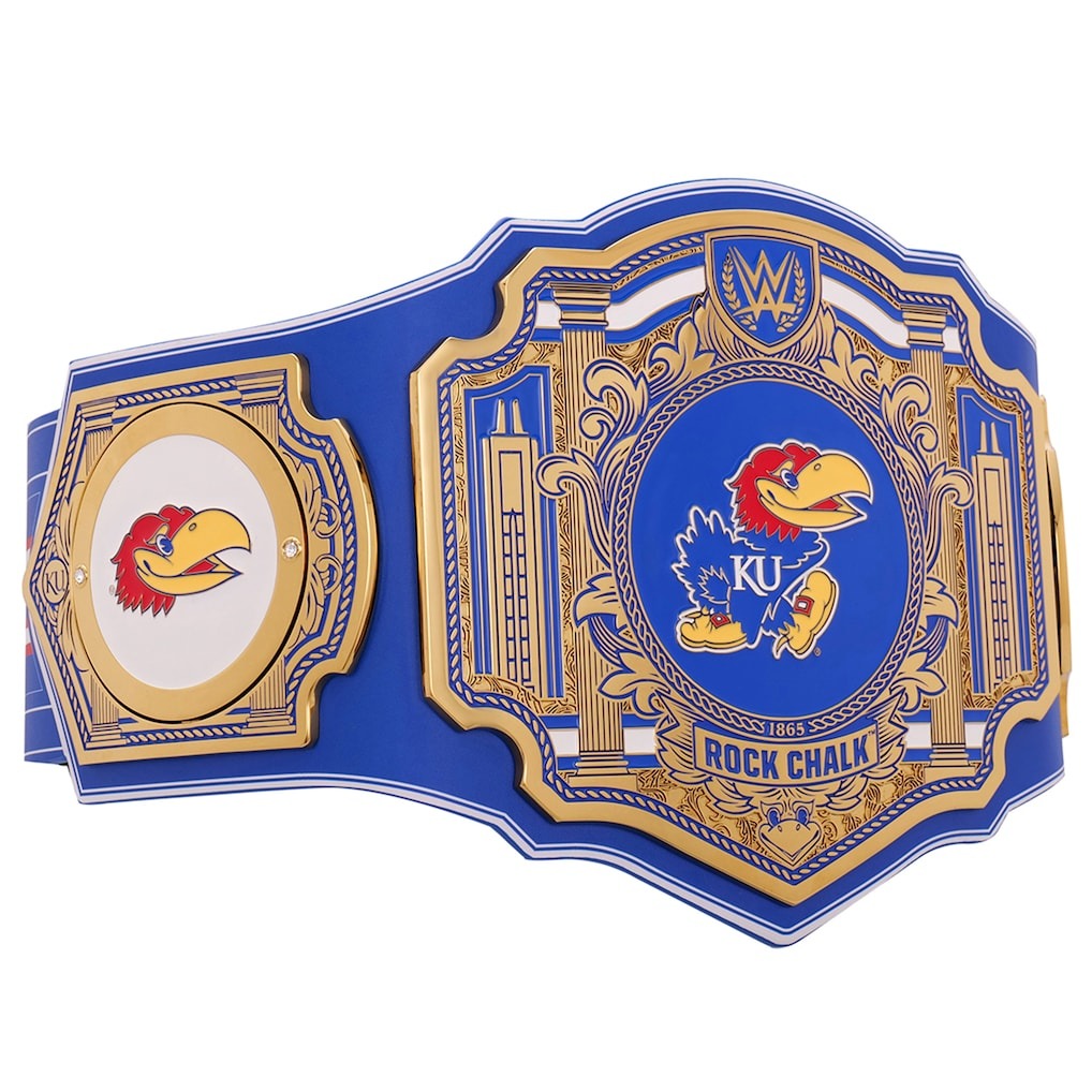Kansas Jayhawks WWE Legacy Title Belt Championship Belt Store