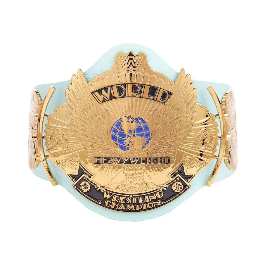 Light Blue WWE Winged Eagle Championship Championship Belt Store