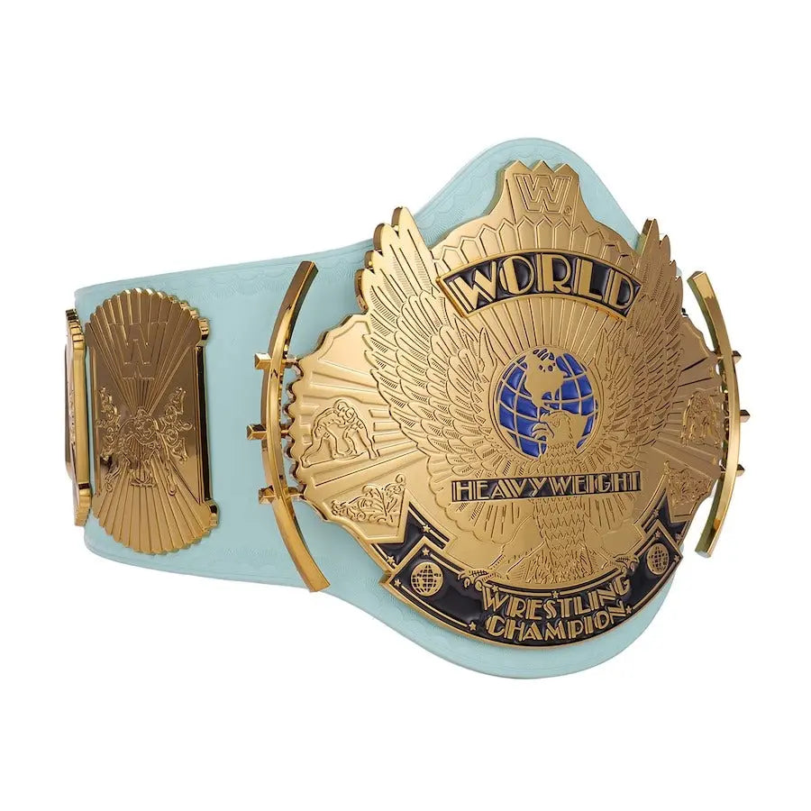 Light Blue WWE Winged Eagle Championship Championship Belt Store