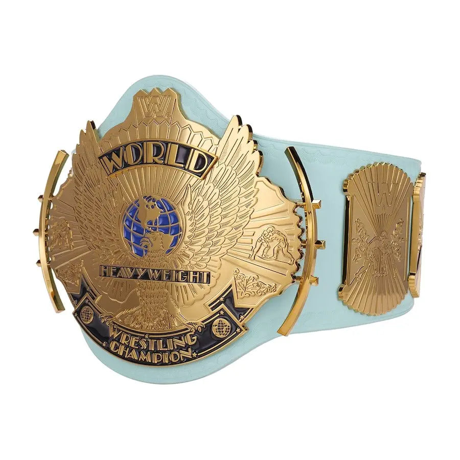 Light Blue WWE Winged Eagle Championship Championship Belt Store