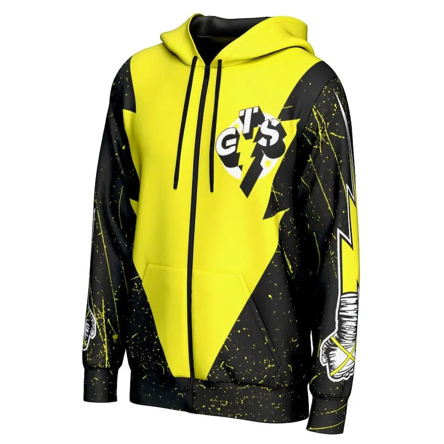 Men's Prosphere Black CM Punk G.O.A.T. Hoodie Championship Belt Store