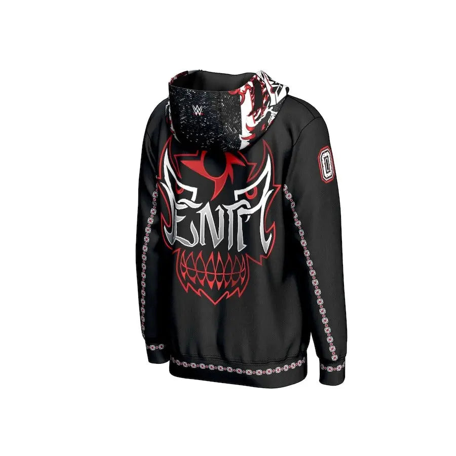 Men's Prosphere Black Penta Mask Hoodie Championship Belt Store