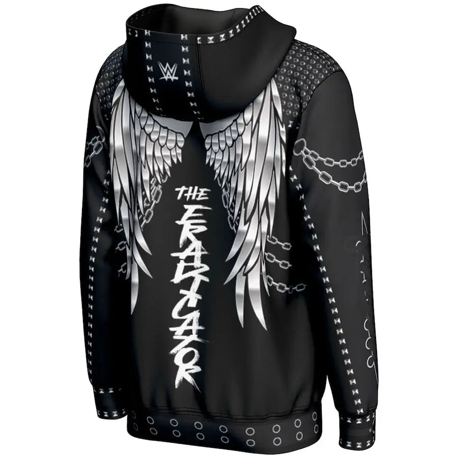 Men's Prosphere Black Rhea Ripley Hoodie Championship Belt Store