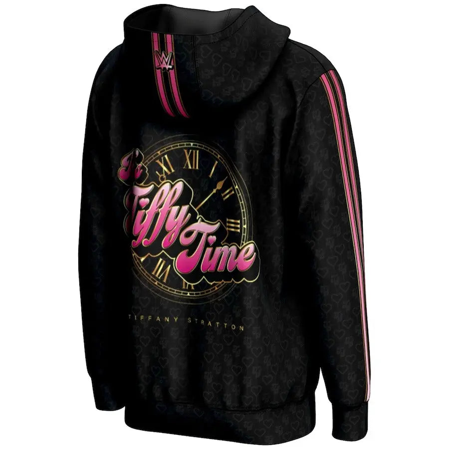 Men's Prosphere Black Tiffany Stratton Hoodie Championship Belt Store