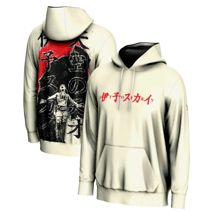 Men's Prosphere Cream IYO SKY Japanese Hoodie Championship Belt Store