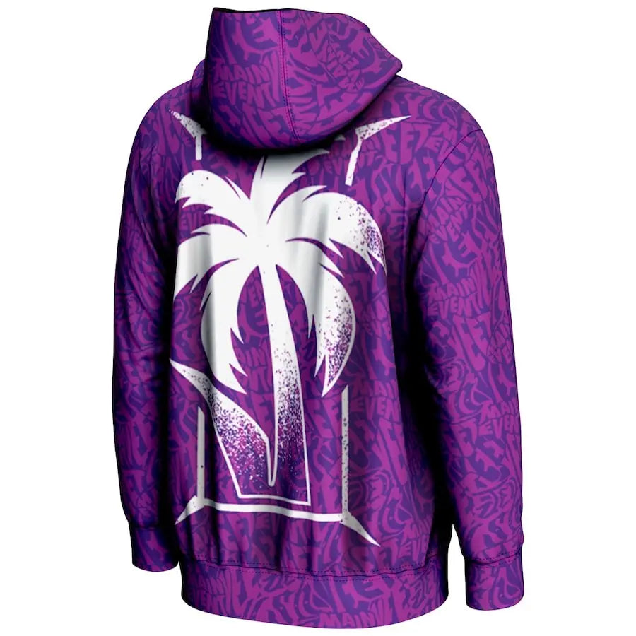 Men's Prosphere Purple Jey Uso “Yeet” Hoodie Championship Belt Store