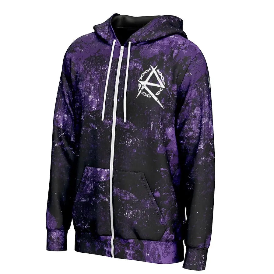 Men's Prosphere Purple Rhea Ripley Hoodie Championship Belt Store