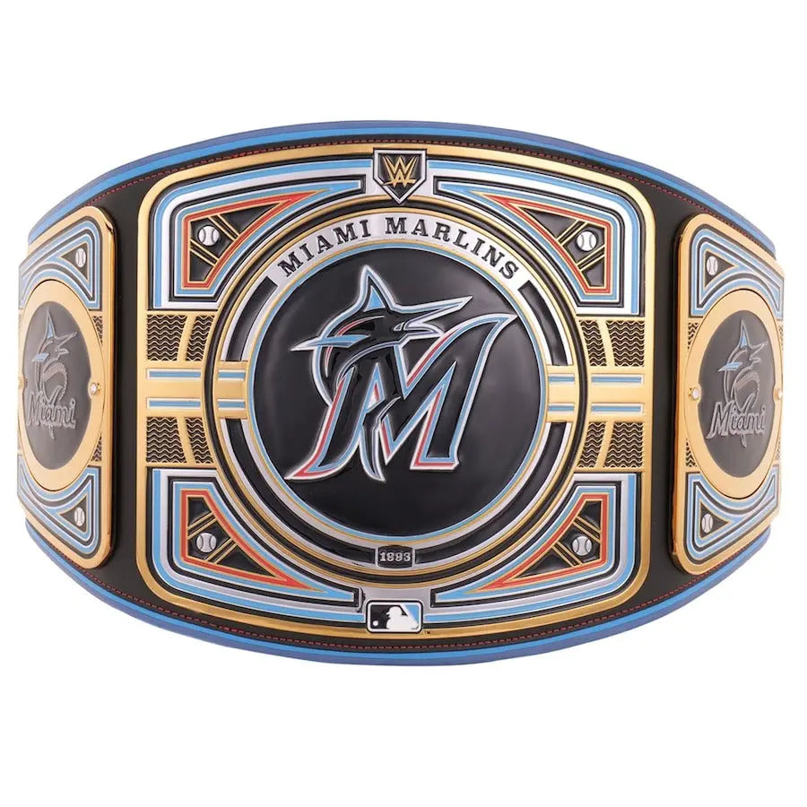 Miami Marlins WWE Legacy Title Belt Championship Belt Store