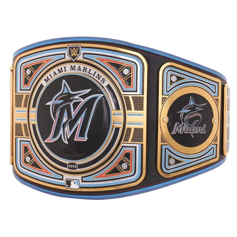 Miami Marlins WWE Legacy Title Belt Championship Belt Store